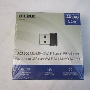 D-Link AC1300 NANO Wi-Fi Nano USB Adapter  - New - Sealed